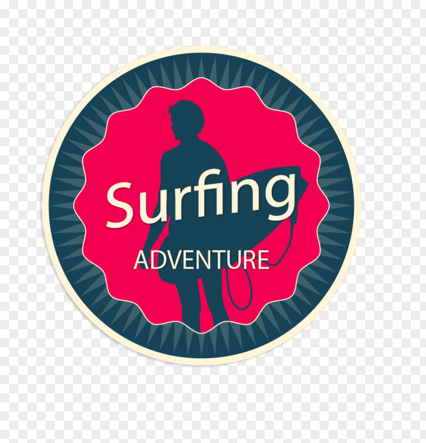 Surfing Border Silhouette Icon PNG