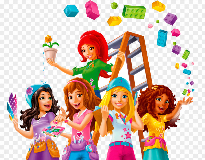 Toy LEGO Friends Lego City The Group PNG