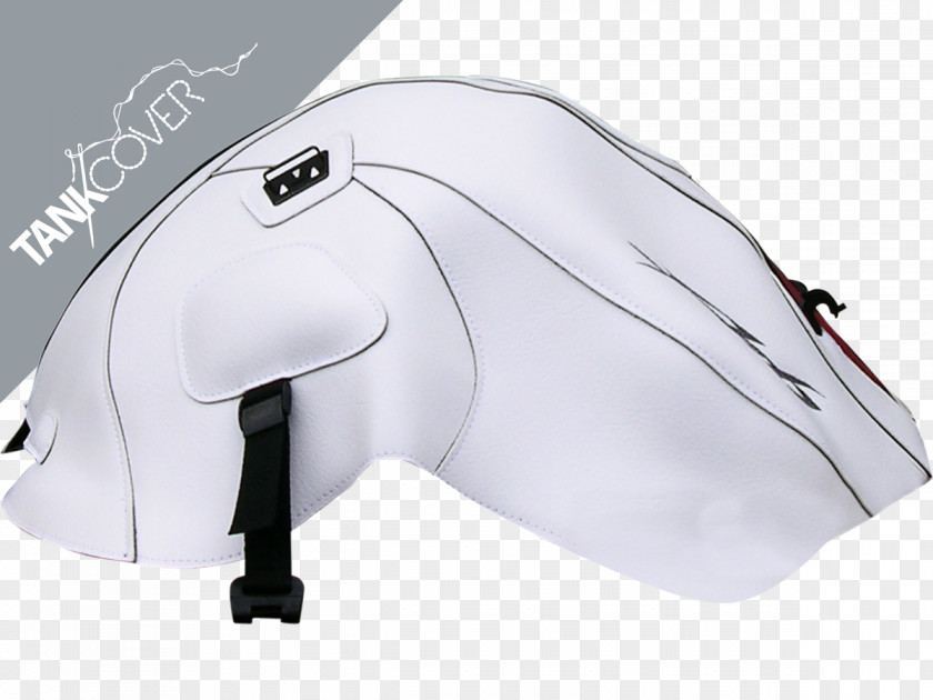 White Yamaha FZ6 Red Motor Company Headgear PNG