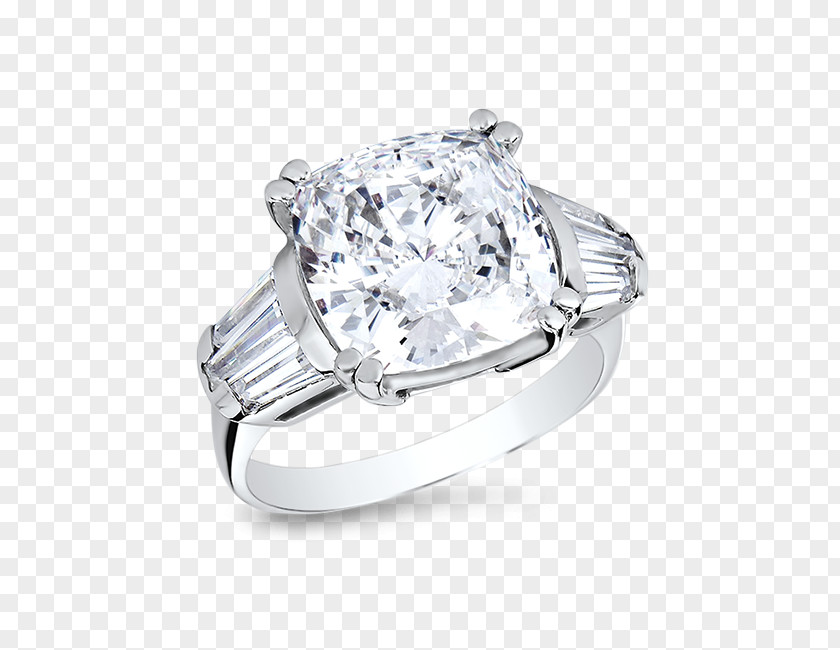 Cubic Zirconia Wedding Ring Silver Bling-bling PNG