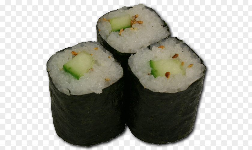 Cucumber Pickle California Roll Gimbap Makizushi Sushi Japanese Cuisine PNG