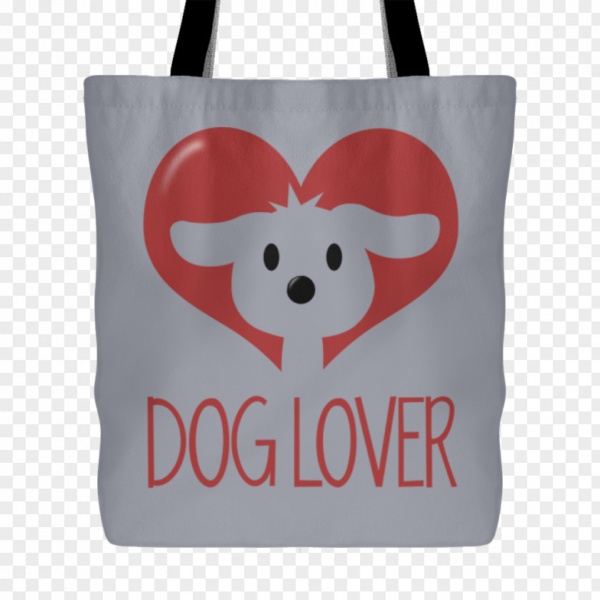 Dog Lover Tote Bag Snout Font PNG