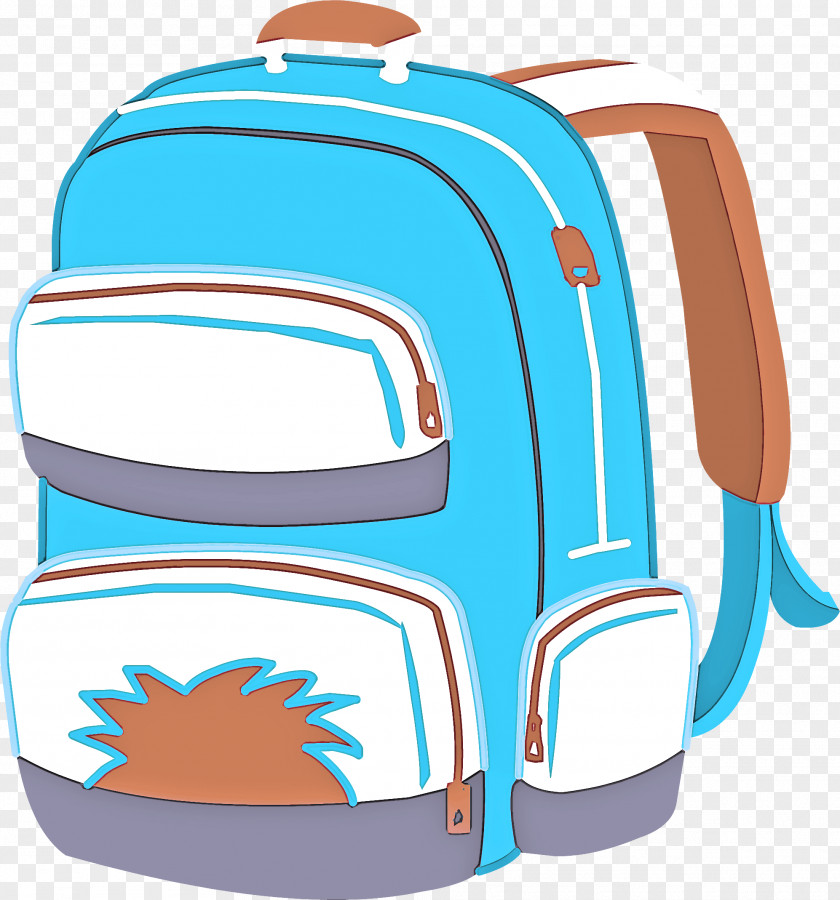 Fictional Character Hand Luggage Backpack Bag Turquoise And Bags Clip Art PNG