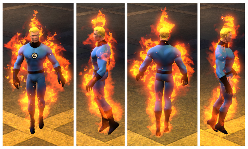 Human Torch Marvel Heroes 2016 Mister Fantastic Black Bolt Costume PNG