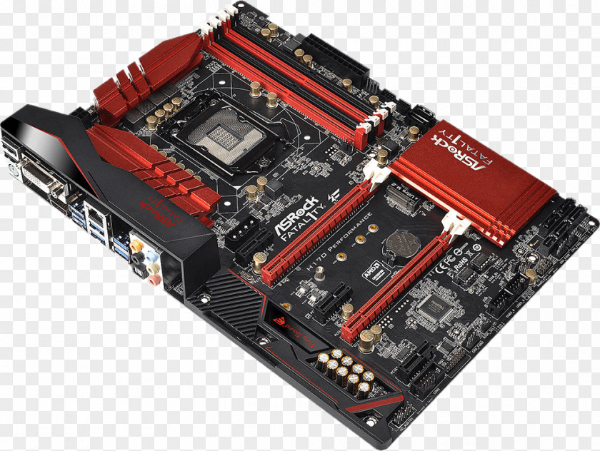 Lga 1151 ASRock Fatal1ty Z170 Gaming K4 Motherboard LGA Central Processing Unit PNG