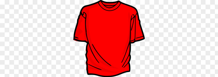 Red Cliparts T-shirt Clip Art PNG