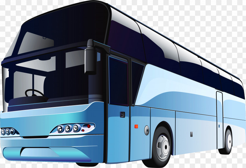 Commercial Vehicle Public Transport School Bus Cartoon PNG