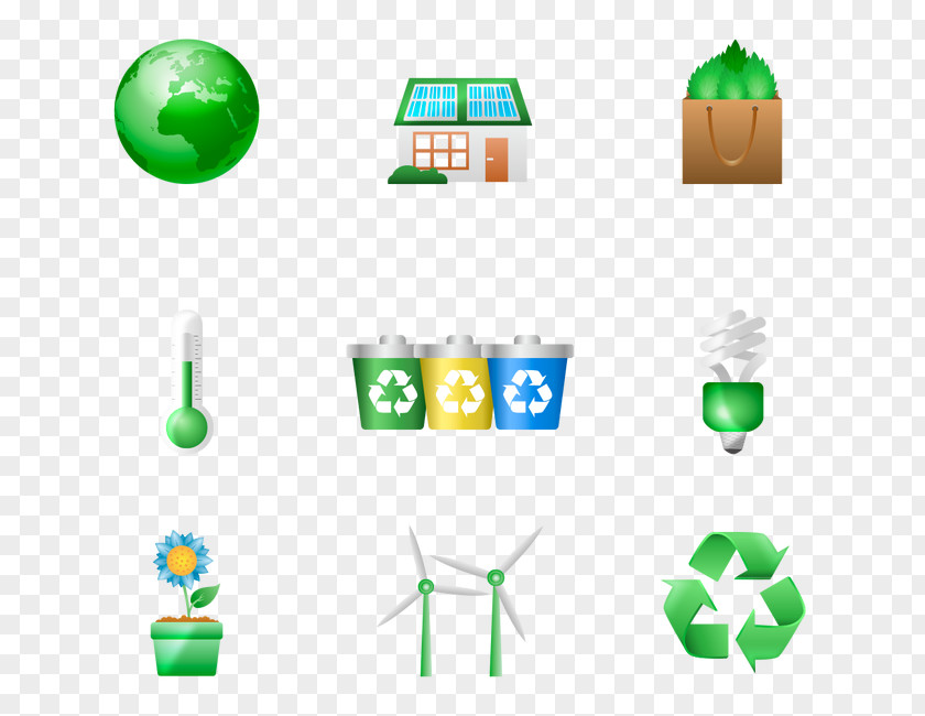 Energy And Environmental Protection Recycling Symbol Euclidean Vector Logo Icon PNG