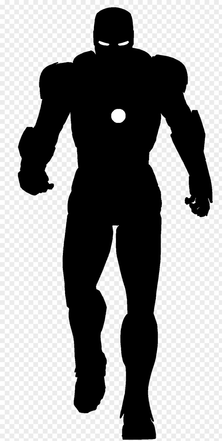 Man Silhouette Iron Superhero PNG