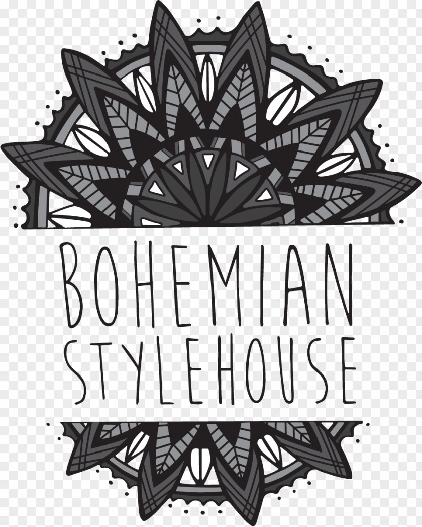 Bohemian Stylehouse Plaza-Midwood Beauty Parlour Logo Font PNG