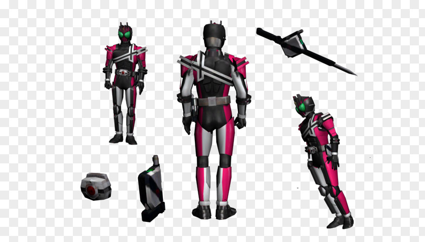 Kamen Rider Decade Series 3D Modeling Computer Graphics Tokusatsu Autodesk 3ds Max PNG
