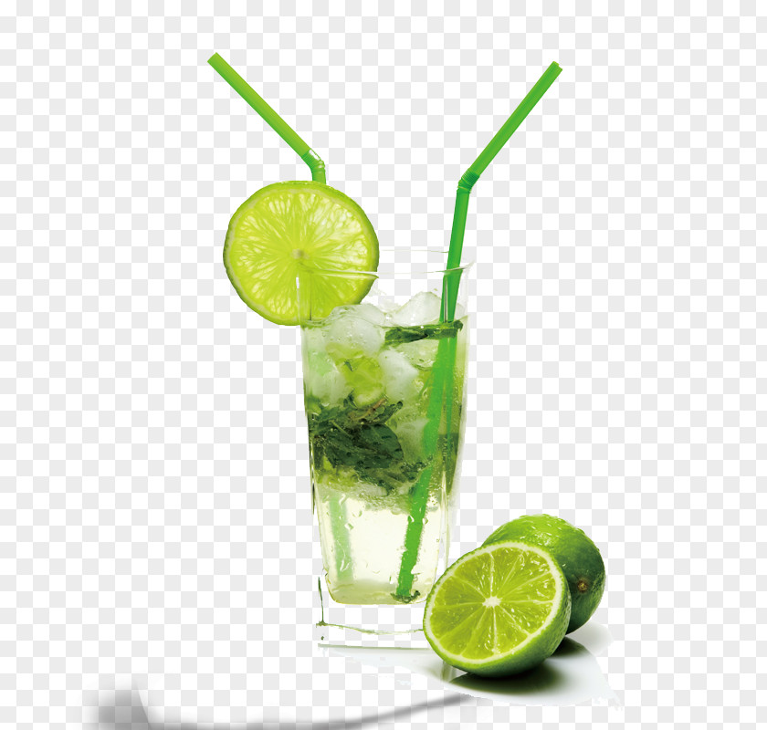 Lemonade Mojito Cocktail Juice Rum Distilled Beverage PNG
