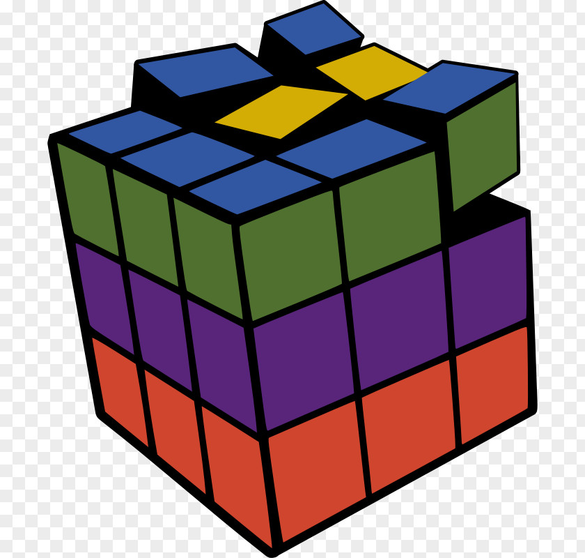 Cube Coloring Book Three-dimensional Space Child PNG