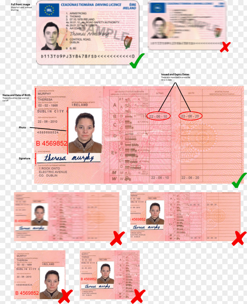 Driving Northern Ireland Driver's License Car PNG