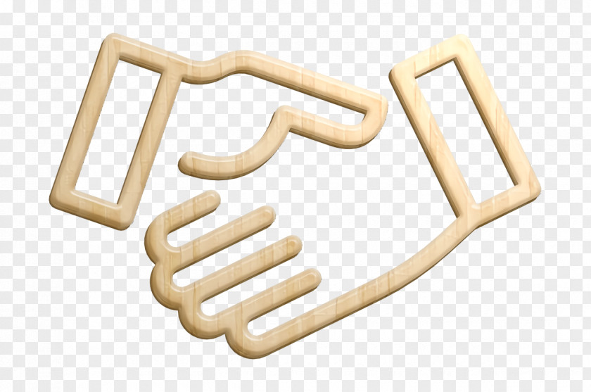 Gesture Finger Handshake Icon Business SEO PNG