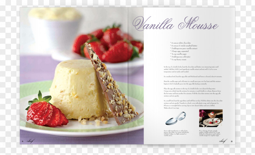 Magazine Cover Design Cheesecake Nambucca Macnuts Cream Panna Cotta Recipe PNG