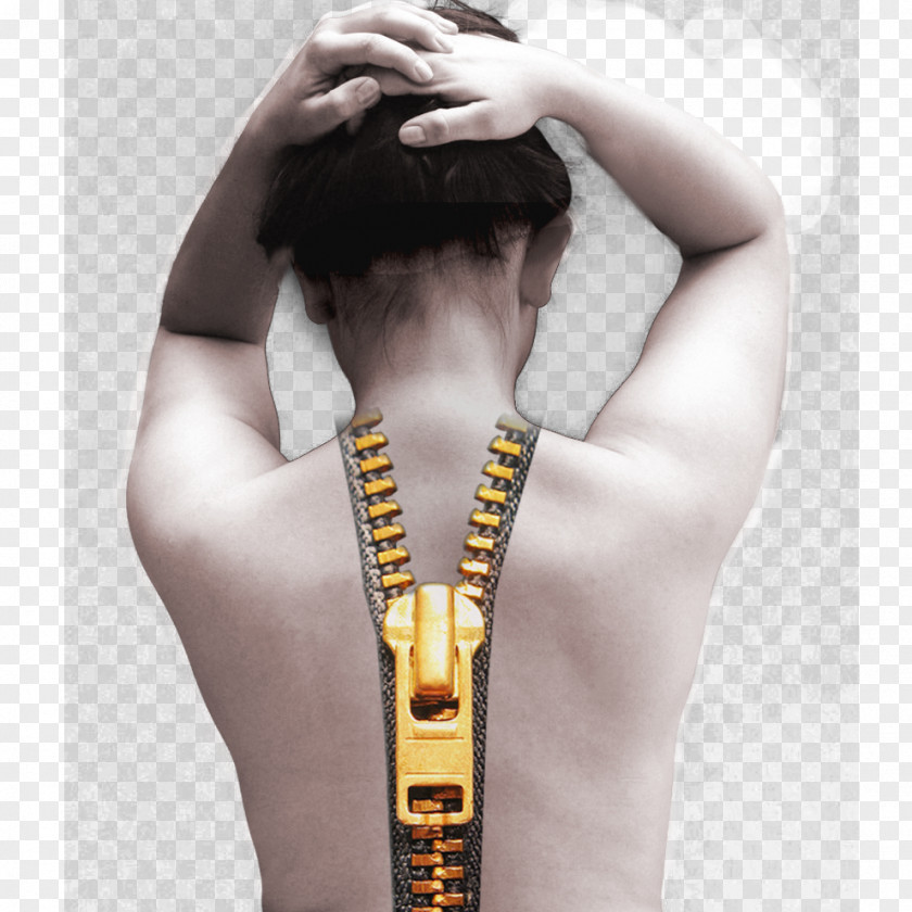 Creative Visual People Back Zipper Free Downloads Human Body Bone Closure PNG