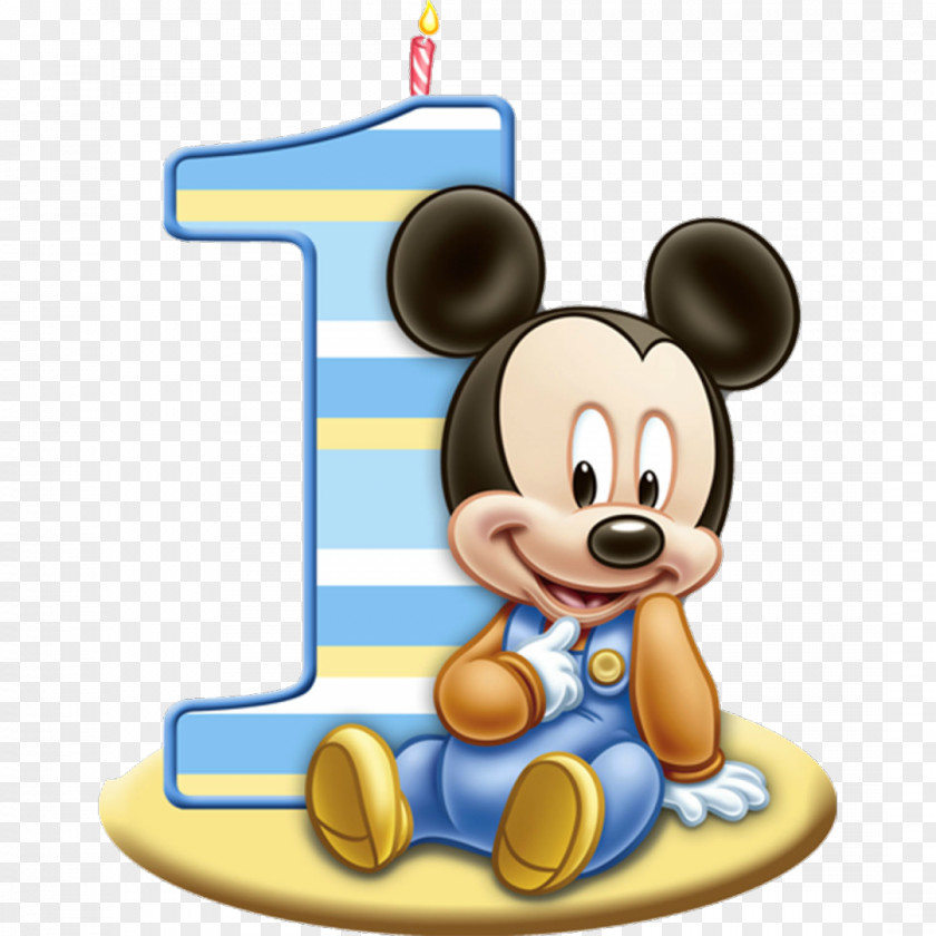 Mickey Mouse Minnie Frosting & Icing Birthday Cake Sheet PNG