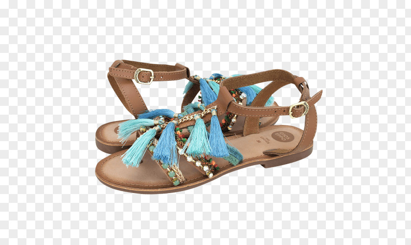 Sandal Flip-flops Slide Shoe Turquoise PNG