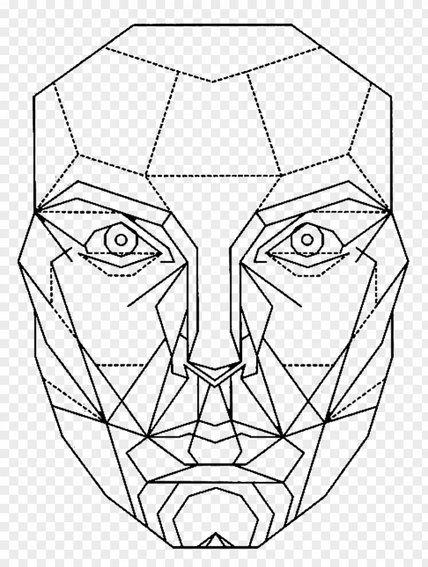 Face Golden Ratio Vitruvian Man Mask Decagon PNG