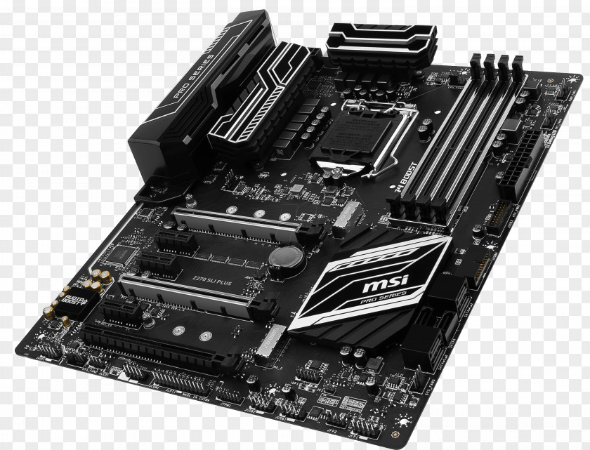 Intel Motherboard LGA 1151 ATX MSI H270 GAMING PRO CARBON PNG