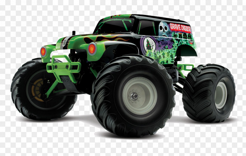 Jam Traxxas Grave Digger Radio-controlled Car Monster Truck PNG