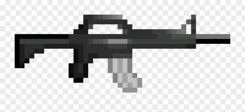 Pixel Art Gun Sprite PNG