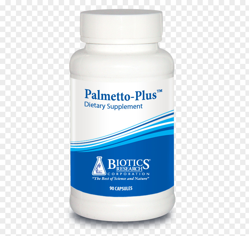 Saw Palmetto Dietary Supplement Biotics Research Corporation Capsule B Vitamins PNG