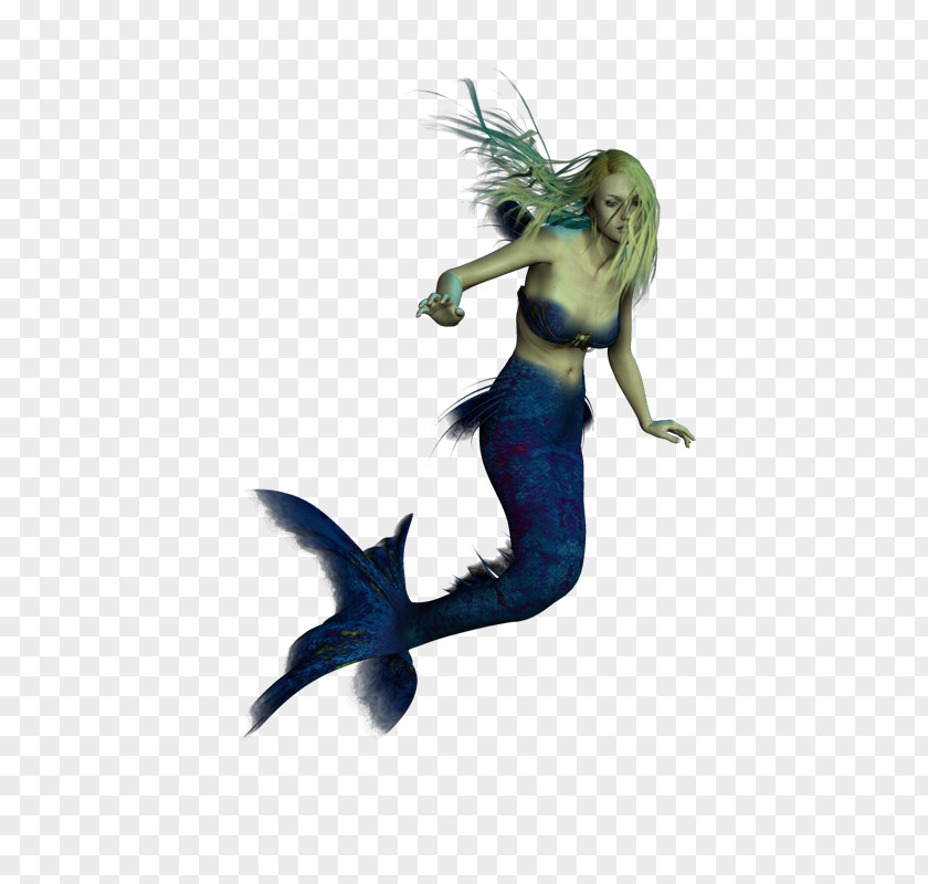 Sirenas Mermaid Figurine PNG