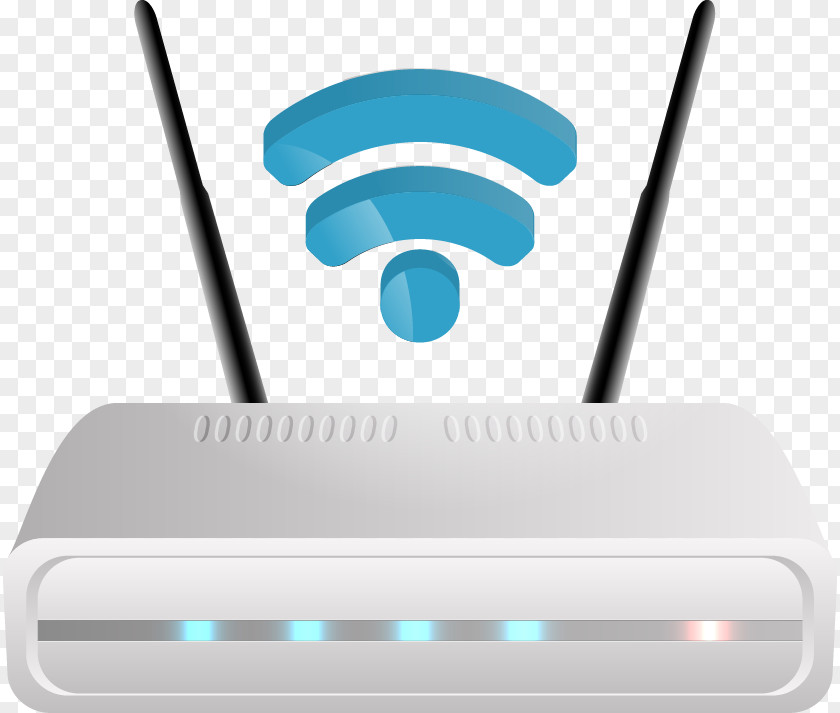 Vector WiFi Wi-Fi Wireless Access Point Router Computer Network PNG