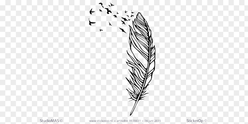 Veer Line Art Quill Feather Grasses Font PNG