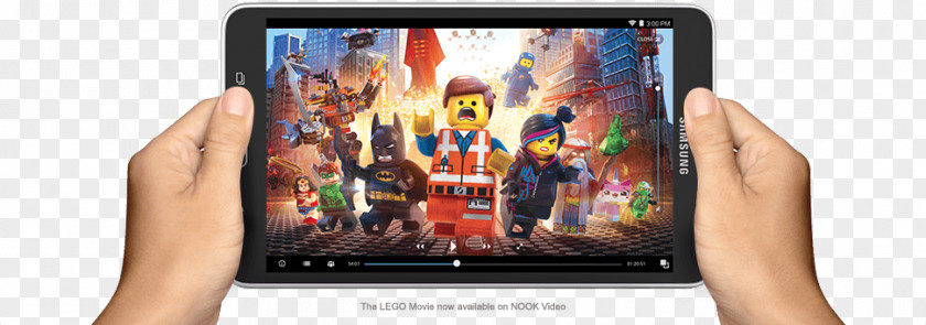 Barnes Noble Nook 1st Edition & The Lego Movie Computer PNG