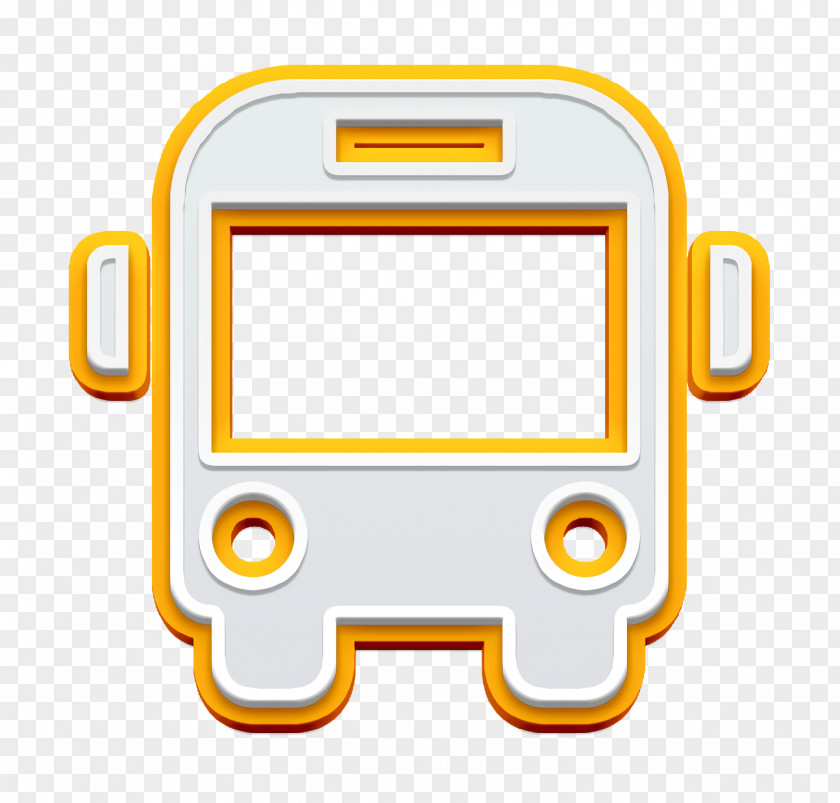 Electronic Device Technology Bus Icon School Front Transport PNG