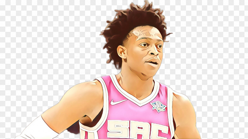 Exercise Gesture Hair Basketball Player Hairstyle Pink Forehead PNG