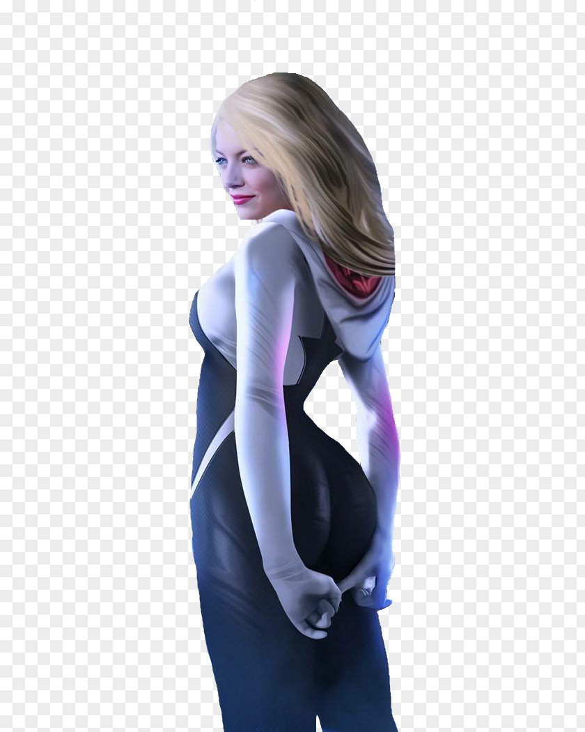 Gwen Emma Stone Spider-Woman (Gwen Stacy) The Amazing Spider-Man PNG
