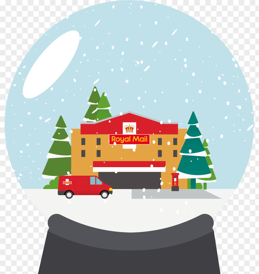 Royal Mail Parcel Christmas Ornament Day Tree PNG
