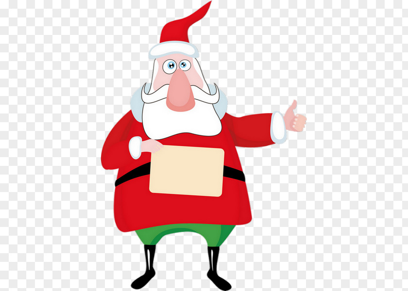 Santa Claus Cartoon Animation PNG