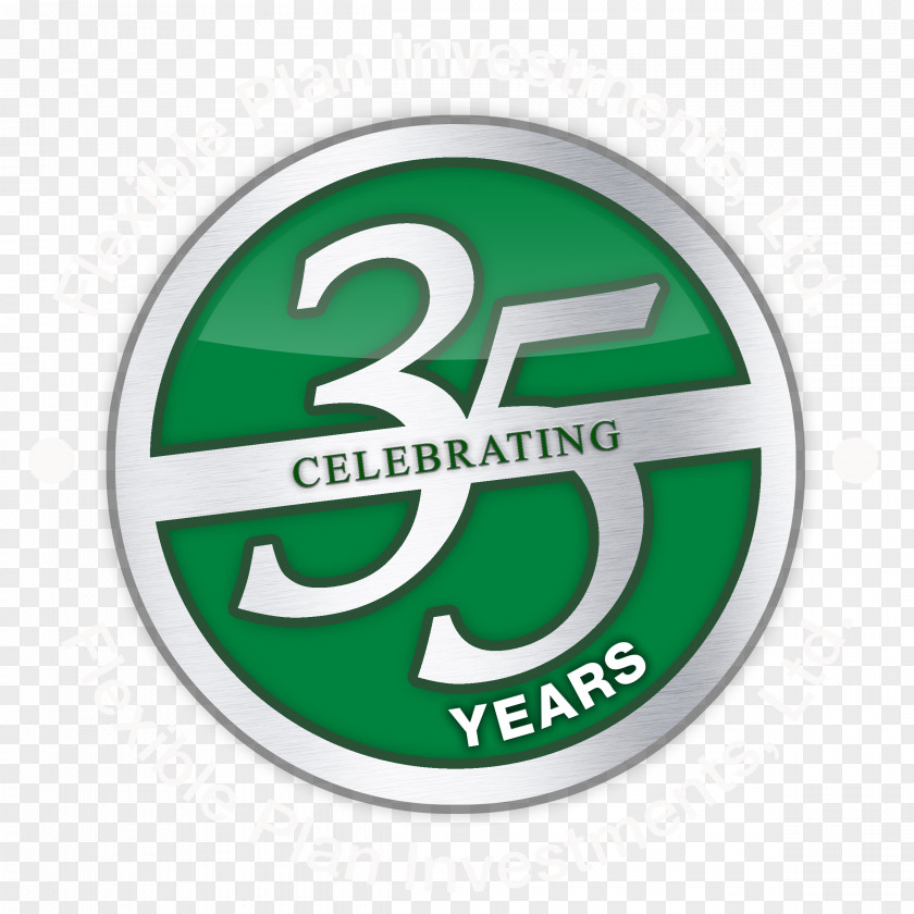 25 Years Anniversary Flexible Plan Investments Ltd Logo Brand Emblem PNG