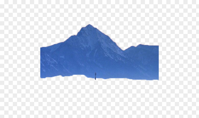 Blue Snow Mountain Download PNG