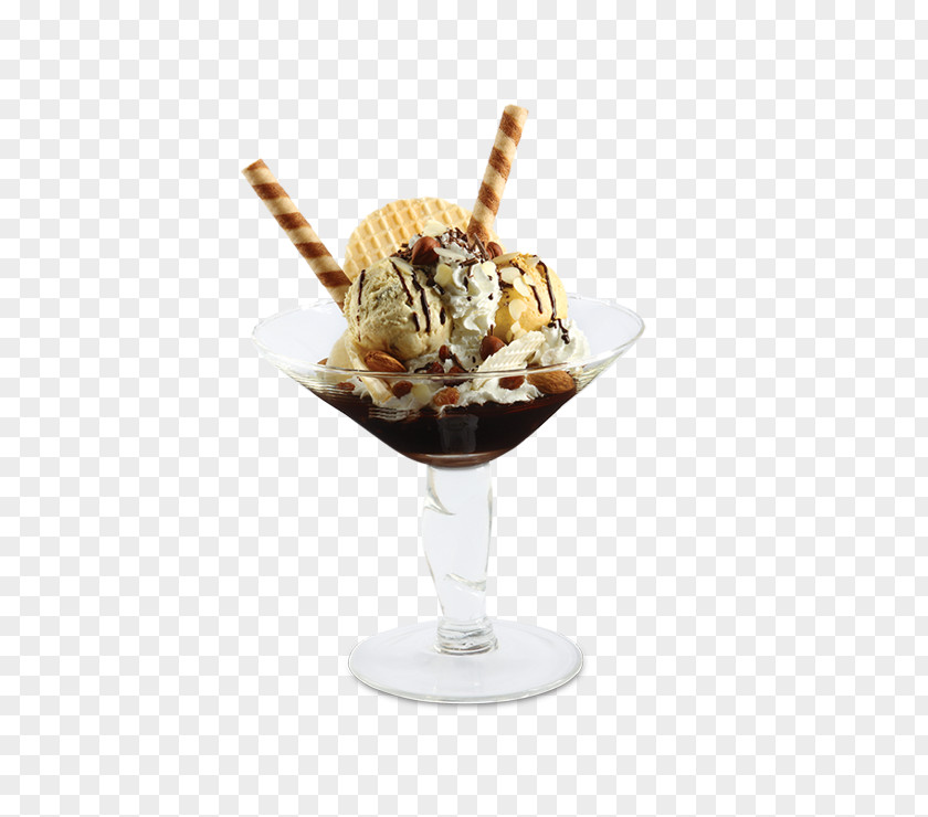 Cafe Carte Menu Sundae D'Or Chocolate Ice Cream Dame Blanche PNG