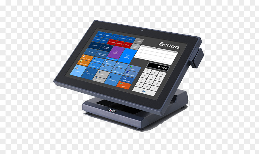 Fashion Retail Point Of Sale Cash Register Touchscreen Kassensystem PNG