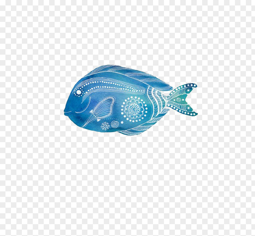 Fish Drawing Watercolor Painting Illustration PNG