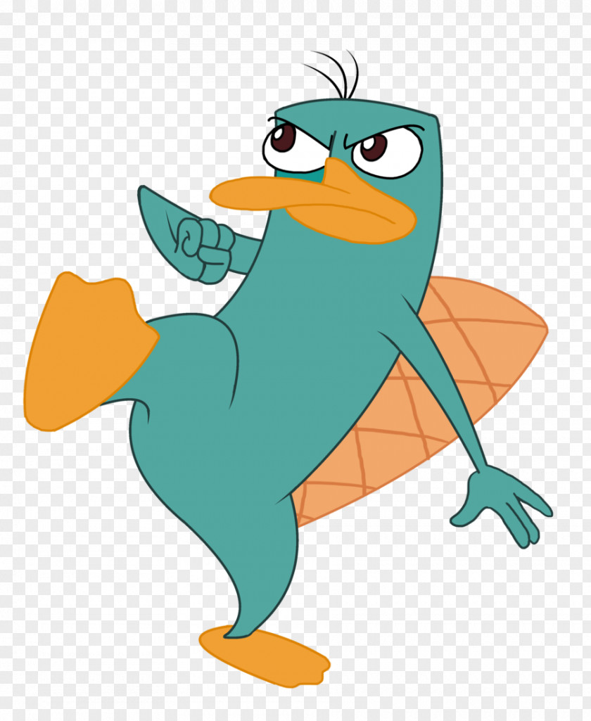P Perry The Platypus T-shirt Artist PNG
