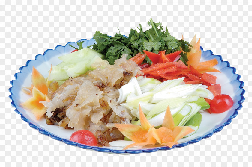 Sting Tigers Dish Tuna Salad Cap Cai Tiger Vegetable PNG