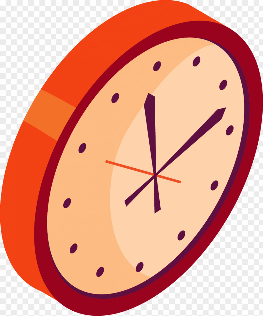 Time For Cartoon Alarm Clock PNG