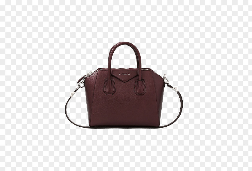 Bag Handbag Leather Givenchy Oxblood PNG