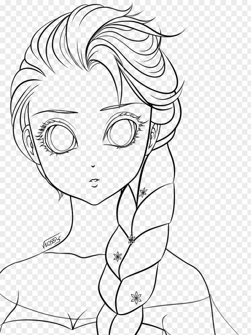 Frozen Character /m/02csf Arm Ear Line Art Drawing PNG