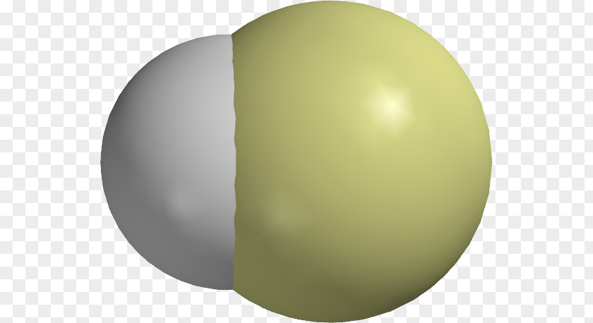 Hydrofluoric Acid Space-filling Model Hydrogen Fluoride Chloride PNG