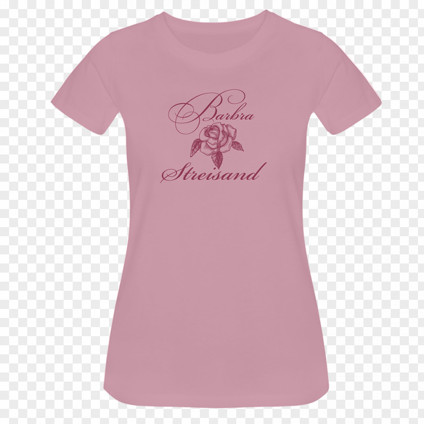 T-shirt Shoulder Sleeve Pink M Rose PNG