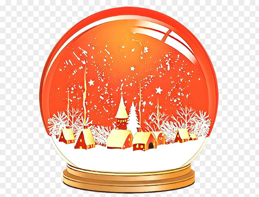 Christmas Eve Orange PNG